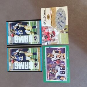2005 Rookie Cards Autograph Ryan Fitzpatrick Sage Gold #ed to 200 Lot of 4